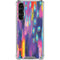 Kaleidoscope Brush Stroke by Etta Vee Galaxy S24 FE Clear Case